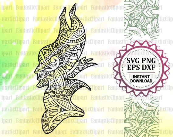 Maleficent Svg Maleficent Decal Maleficent Clipart Maleficent Download Disney Mandala Svg Disney Character Svg Zentangle Svg