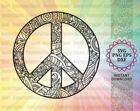 Download Peace Sign Svg Peace Mandala Svg Peace Decal Peace Shirt ...