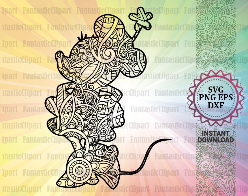Free Free 333 Disney Zentangle Svg SVG PNG EPS DXF File