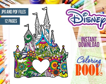 66  Disney Zentangle Coloring Pages  Latest Free