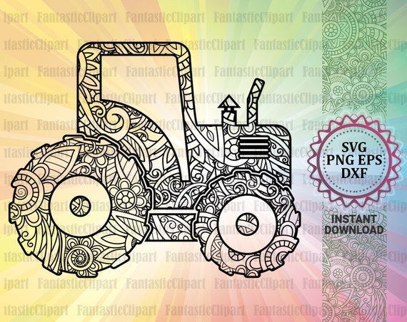 Download Tractor Svg Farm Tractor Svg Tractor Svg Files For Cricut Etsy