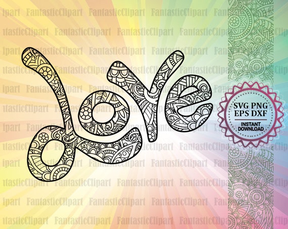 Free Free 203 Love Mandala Svg SVG PNG EPS DXF File