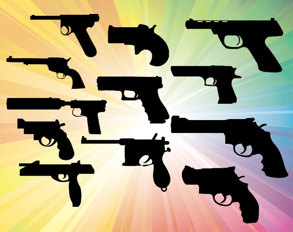Download Free Gun Svg Gun Svg Files Gun Silhouette Gun Clipart Gun Etsy SVG Cut Files
