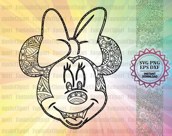 Download Minnie Mouse Svg For Cricut Minnie Mouse Mandala Svg Minnie Etsy