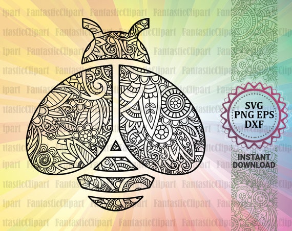 Download Bee Mandala Svg Bee Svg Files Bee Clipart Bee Cut Files Etsy