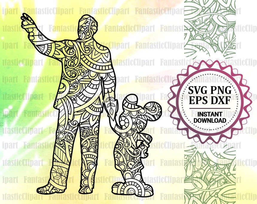 Free Free 141 Disney Zentangle Svg SVG PNG EPS DXF File