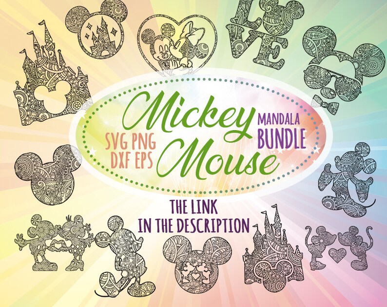 Download Minnie Mouse Mandala Svg Minnie Mouse Decal Minnie Mouse ...