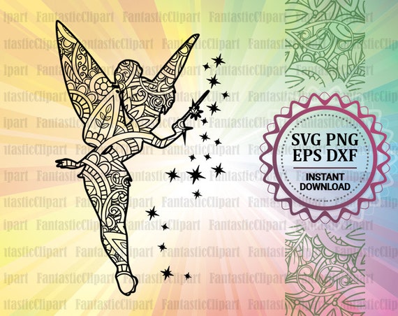 Download Tinkerbell Svg File Tinkerbell Clipart Fairy Svg Files For Etsy