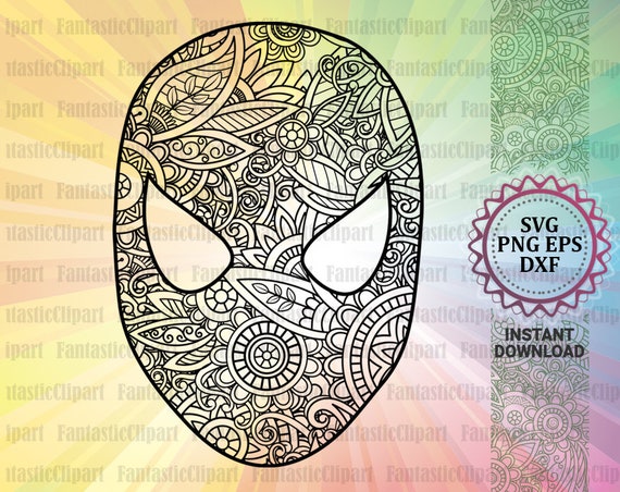 Download Spiderman Face Svg Spiderman Svg Files For Cricut Spiderman Etsy