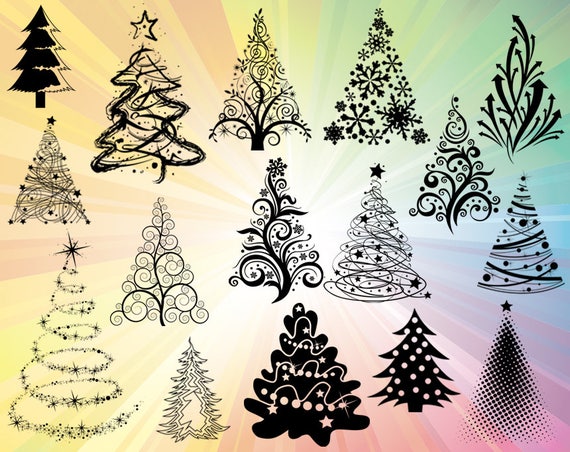 Download Christmas Tree Svg Christmas Tree Svg Files For Cricut Etsy PSD Mockup Templates