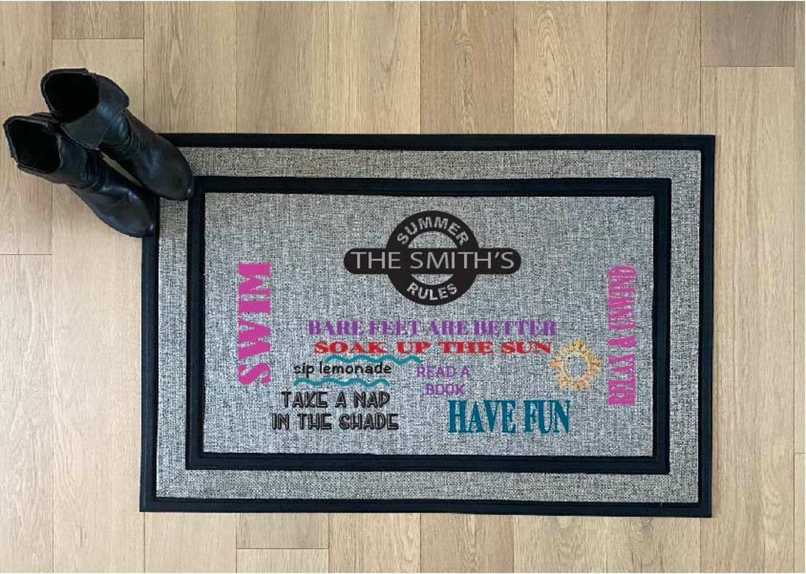 Door Mat for Sublimation / Cricut / Silhouette / AI Files / Etsy