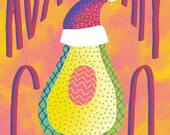 Ava Merry Crimbo! - A6 Weihnachtskarte