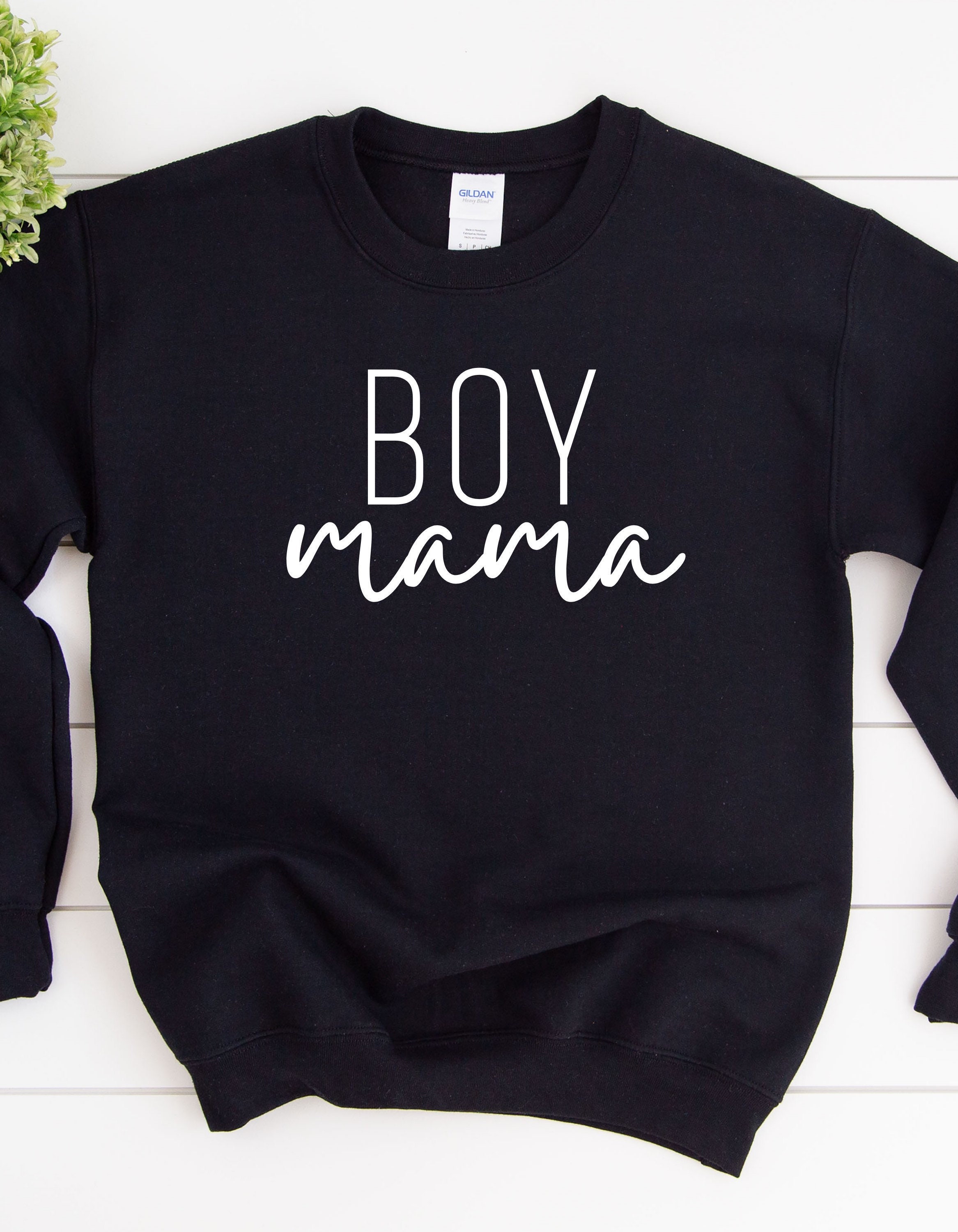 Boy Mama Sweatshirt Boy Mom Sweatshirt Mom of Boys Mothers Etsy