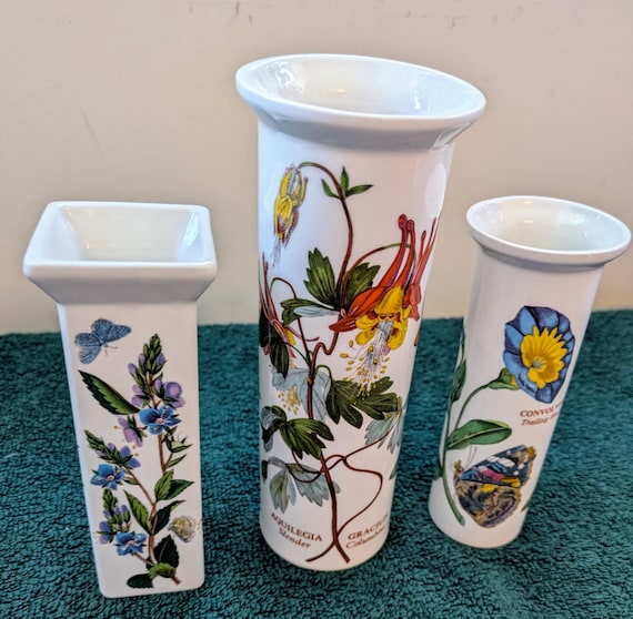 ヴィンテージ ポートメリオン ボタニックガーデン 花瓶 3個セット