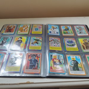 lego create the world cards rare 100 - 25 packs of 4 Lego Trading Cards Rare Lego