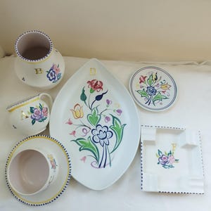 A Selection Of Vintage Poole Pottery Priced Per Item