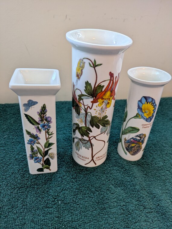 ヴィンテージ ポートメリオン ボタニックガーデン 花瓶 3個セット