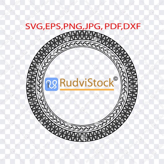 Polynesian Svg Samoa Svg Tribal Svg Polynesian Circle | Etsy