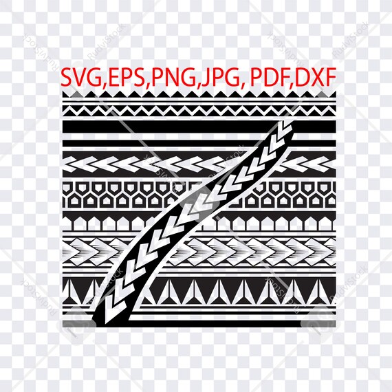 Polynesian Svg Samoan Svg Polynesian Tattoo Polynesian | Etsy
