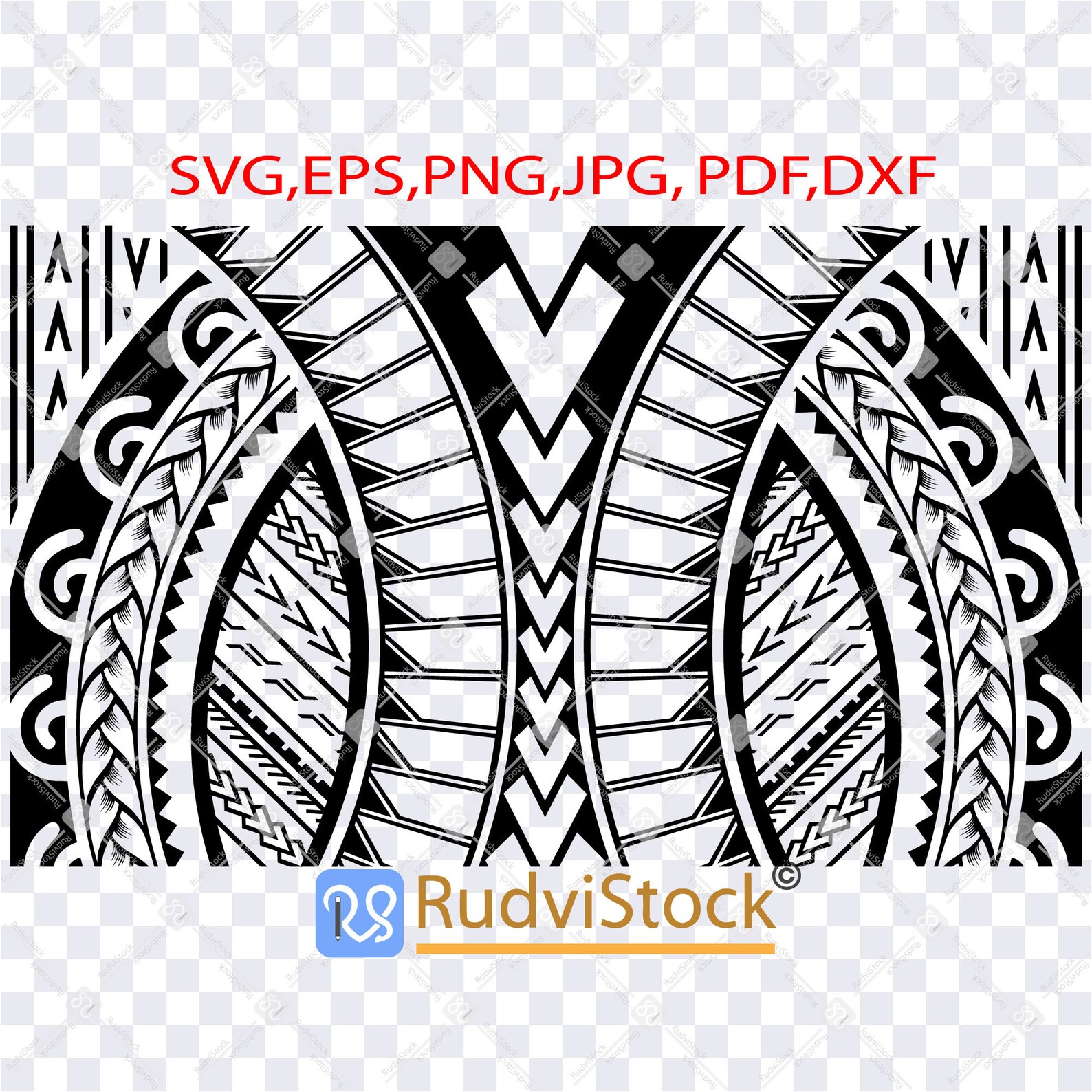 Polynesian Svg Samoa Svg Tribal Svg Hawaiian Tribal Svg Etsy