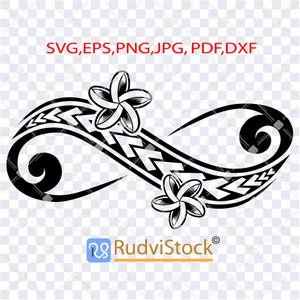 Art & Collectibles Floral Design Polynesian Svg Svg Files for Cricut ...