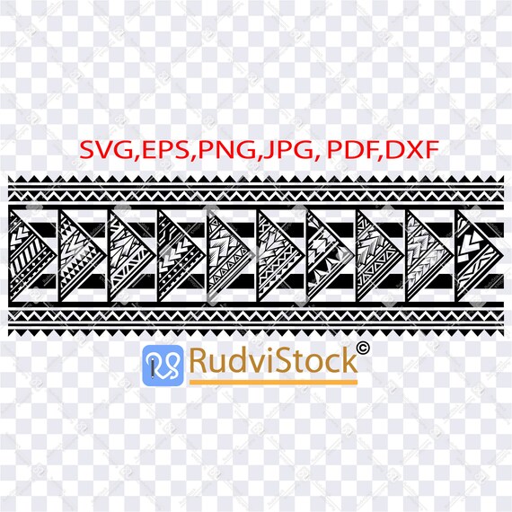 Polynesian Svg Samoan Svg Tribal Svg Polynesian Tribal | Etsy