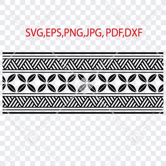 Polynesian Svg Samoan Svg Polynesian Tribal Svg Seamless | Etsy