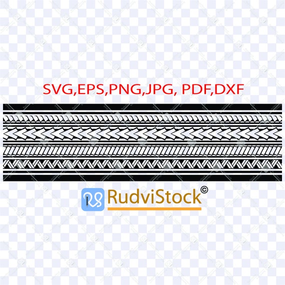 Polynesian Svg Samoan Svg Polynesian Svg Border Seamless | Etsy