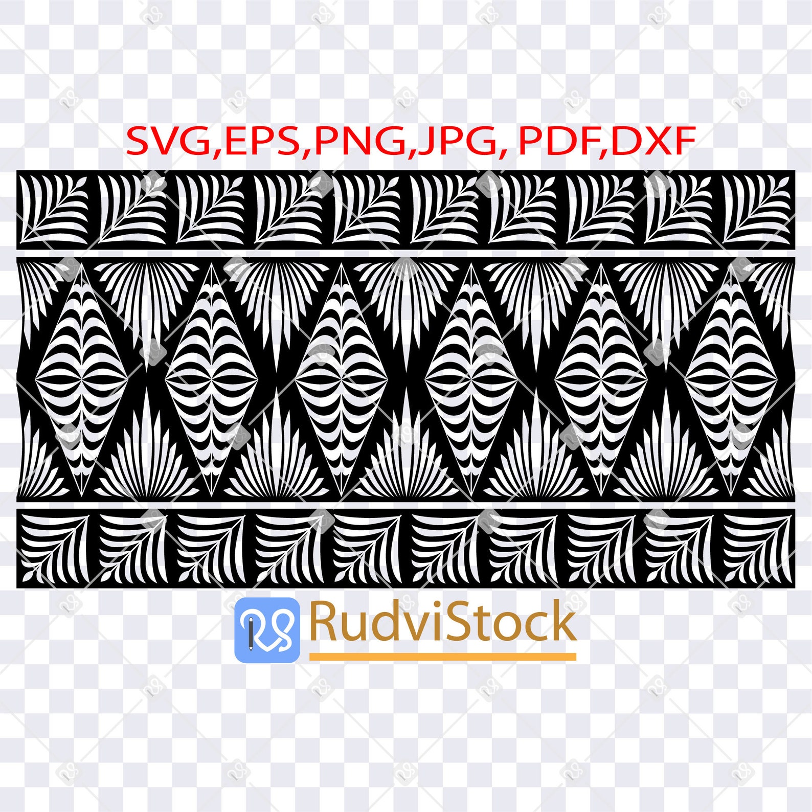 Polynesian Svg Samoan Svg Tribal Svg Polynesian Tribal | Etsy