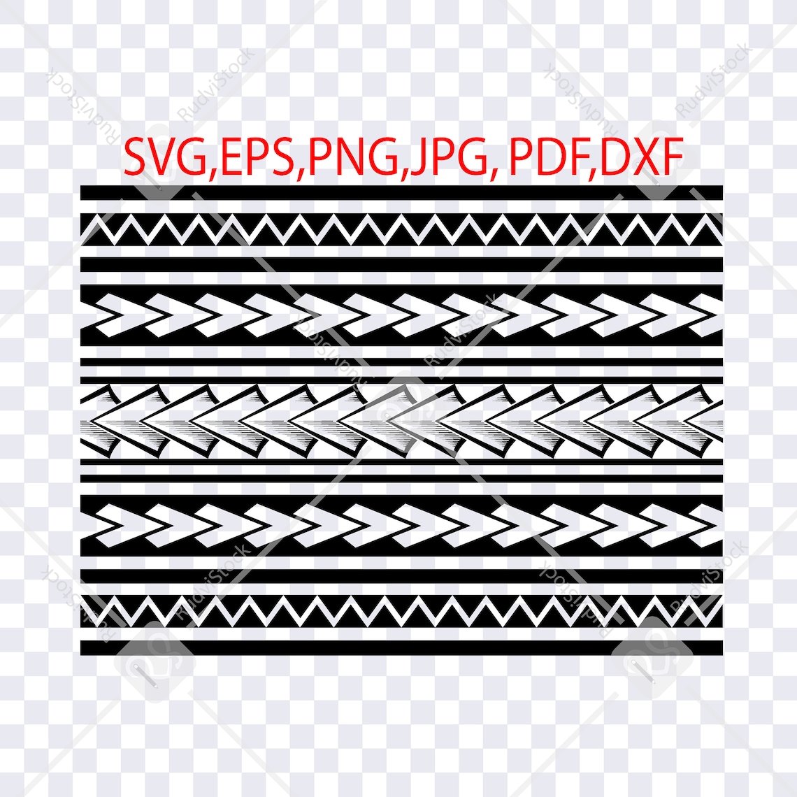 Polynesian Svg Samoan Svg Tribal Svg Hawaiian Tribal Svg | Etsy