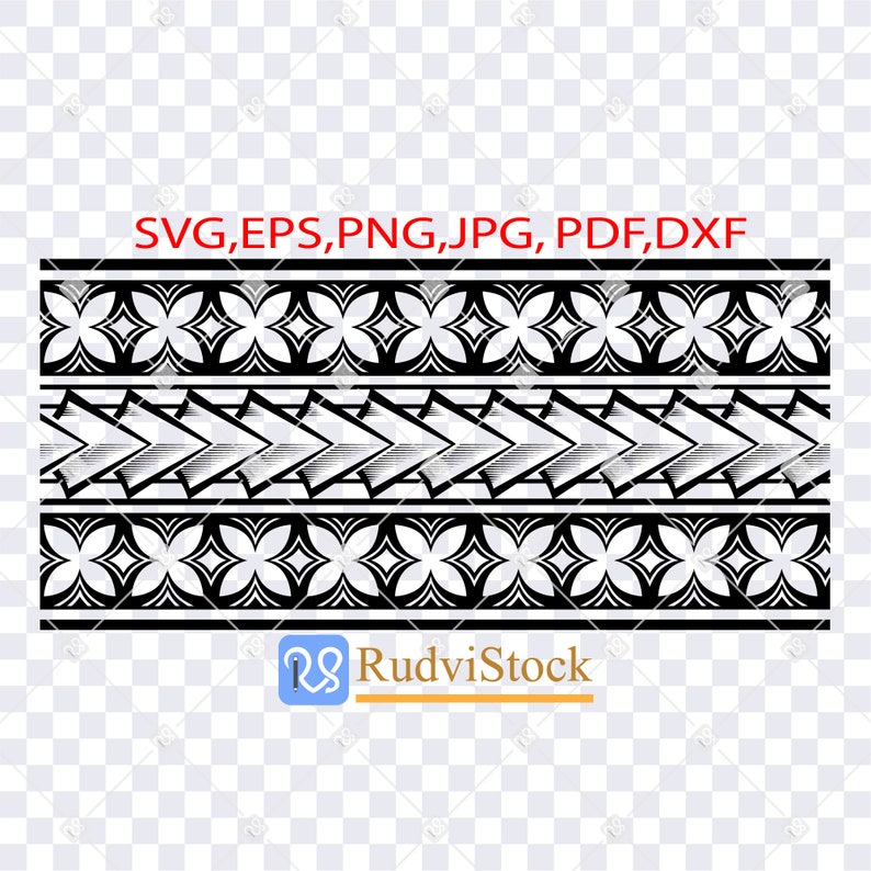 Polynesian Svg Samoan Svg Polynesian Tattoo Polynesian | Etsy