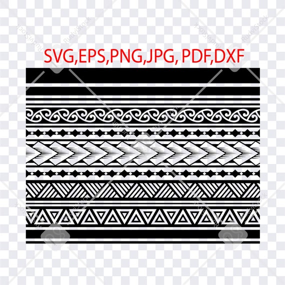 Polynesian Svg Polynesian Svg Art Decor Samoan Svg Digital | Etsy