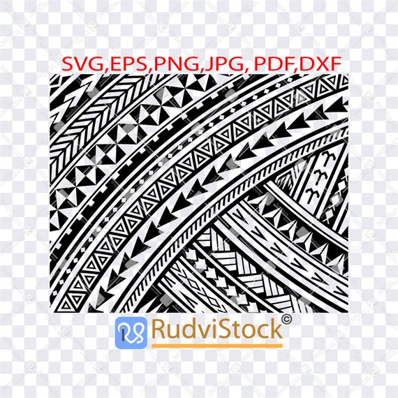 Polynesian Svg Samoan Svg Tribal Svg Polynesian Tribal | Etsy