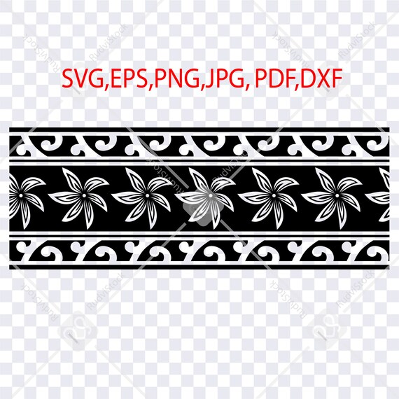 Polynesian Svg Polynesian Tribal Svg Samoa Tattoo Svg Samoa | Etsy