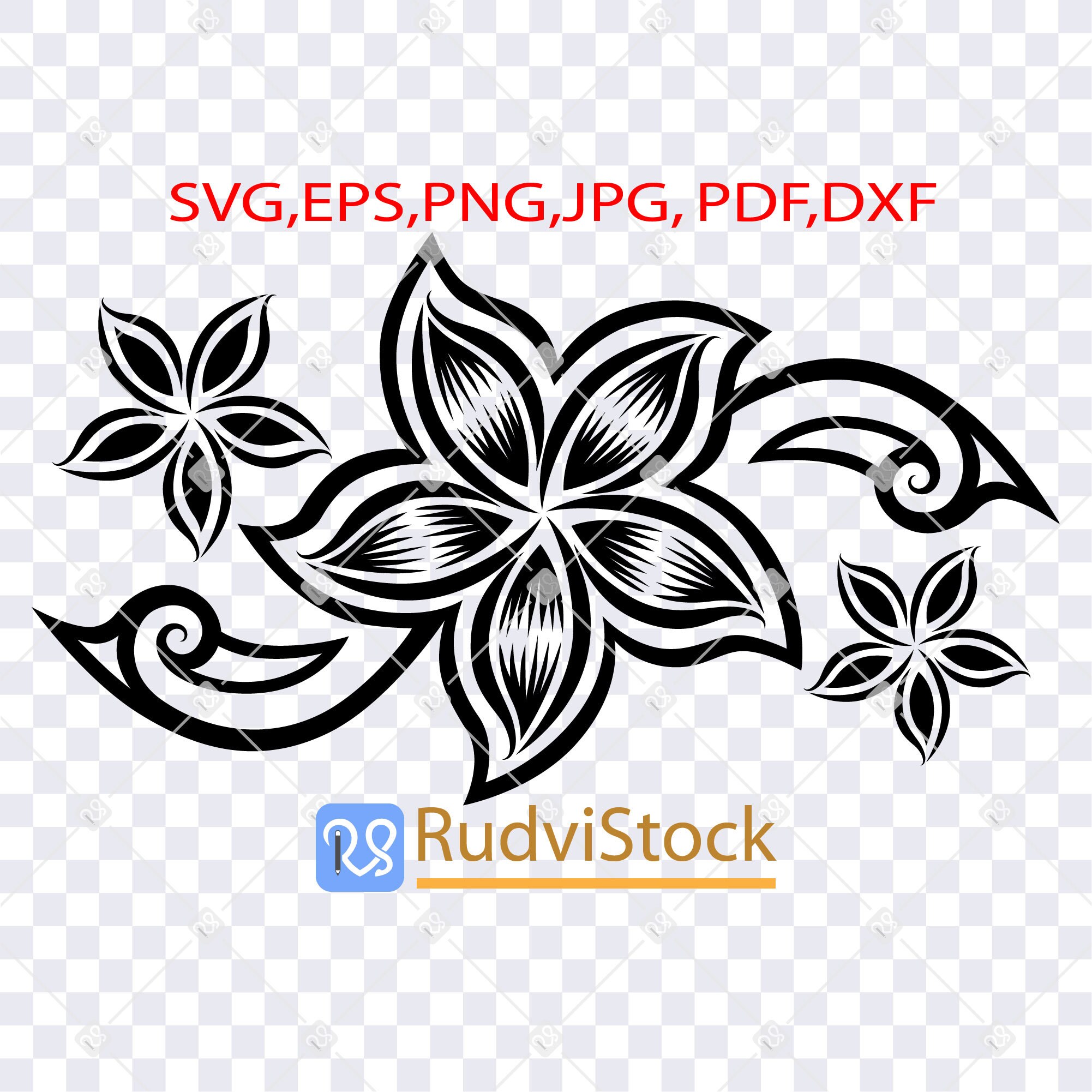 Samoan Svg Polynesian Svg Files Tribal Svg Svg Files for Cricut