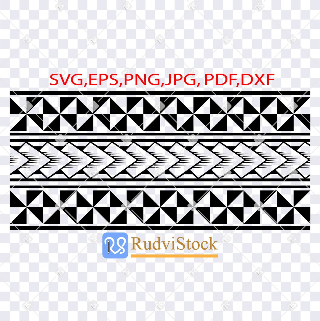 Polynesian Svg Samoan Svg Tribal Svg Hawaiian Tribal Svg - Etsy