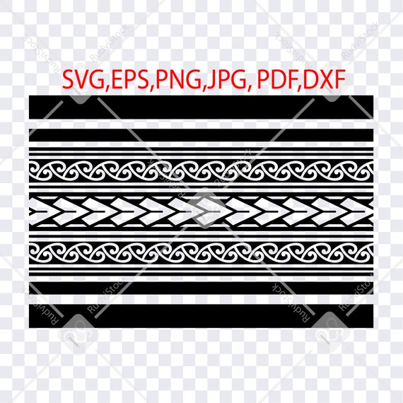 Polynesian Svg Samoan Svg Tribal Svg Hawaiian Tribal Svg | Etsy