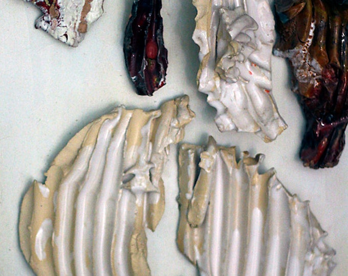 Clay sculpture, ceramic art, fine art ceramic, Tableau ceramic,Mauro Carac