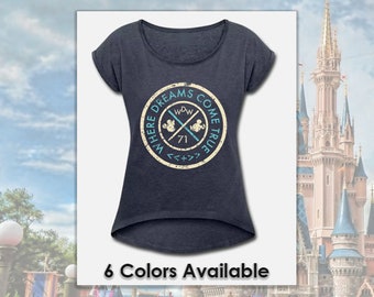 Women's Hi-Lo Where Dreams Come True Tee