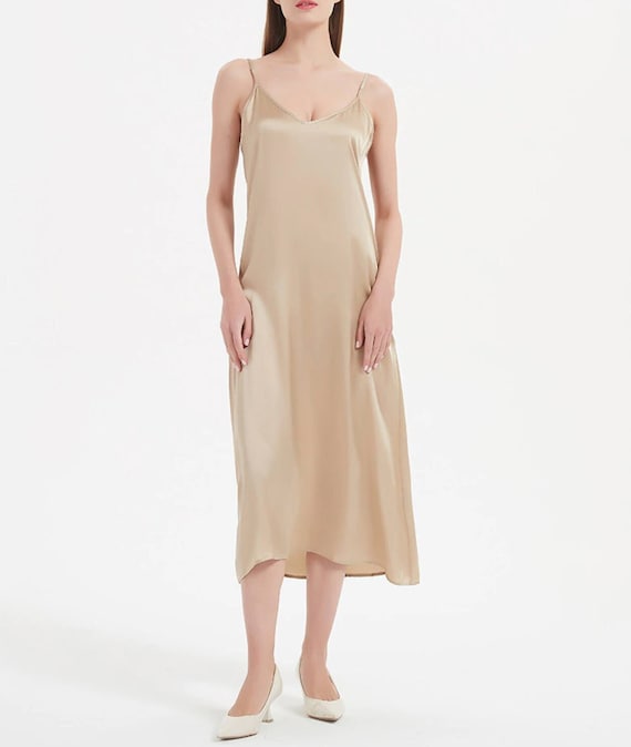 Mulberry Silk Slip Dress | 90s Minimalist Maxi With Spaghetti Straps - Etsy Mulberry Silk Slip Dress | 90s Minimalist Maxi With Spaghetti Straps - Etsy