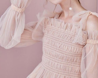 トップス RoseMuse shoulder frills blouse shoulder frills blouse – BUNNY APARTMENT