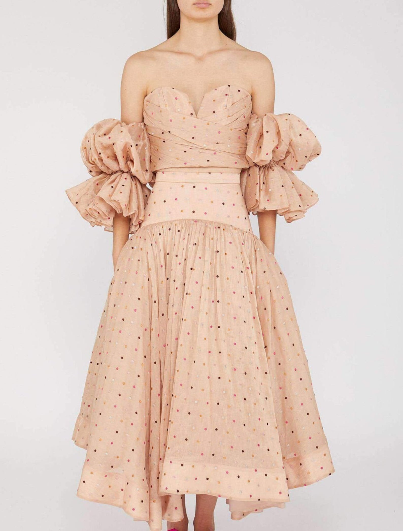 Polka Dot Skirt and Top Set