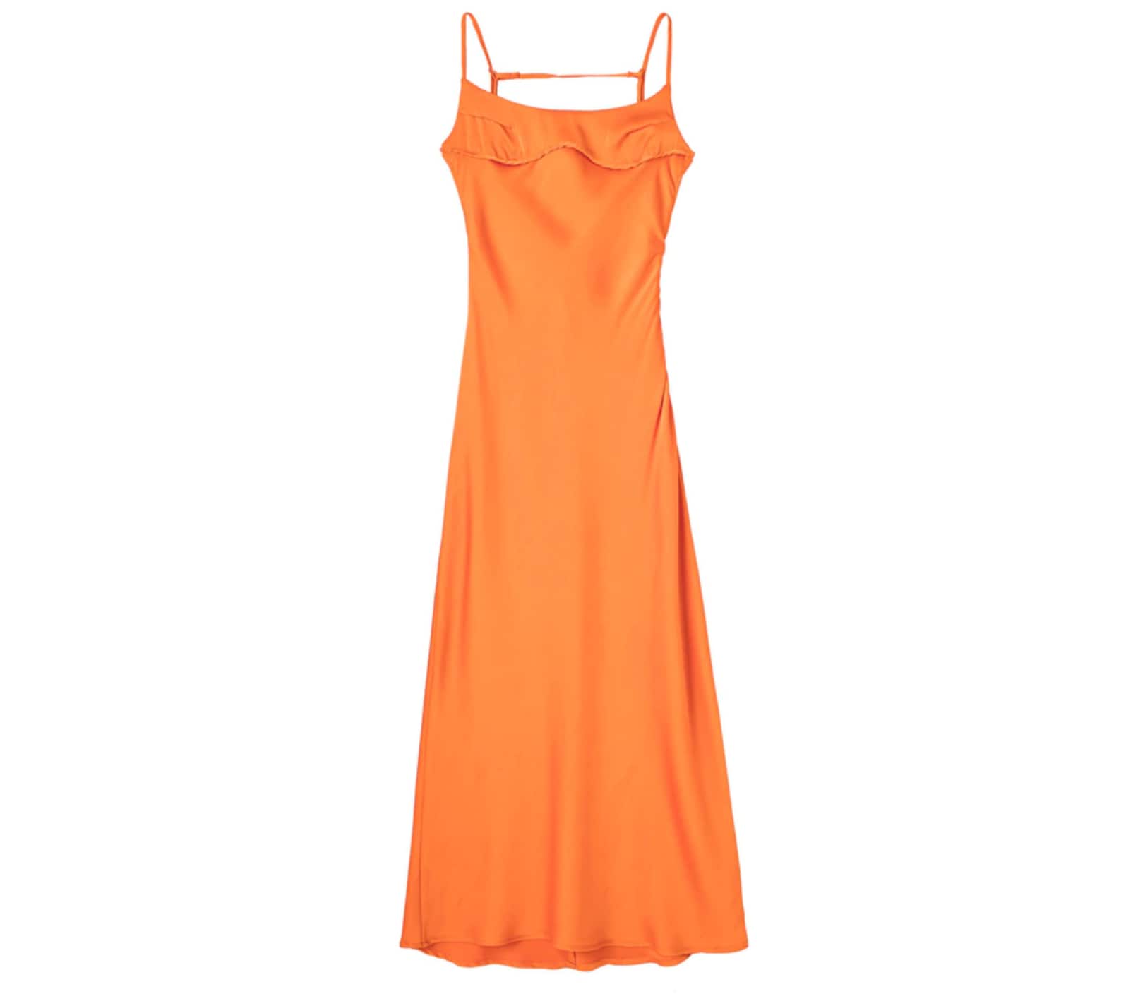 Satin Dress Slip Dress Silky Minimal Long Maxi Formal - Etsy