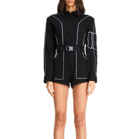 Reflective Outfit Jacket Playsuit 