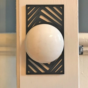 Decorative door knob plates Geometric