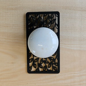 Decorative door knob plates - with permanent adhesive