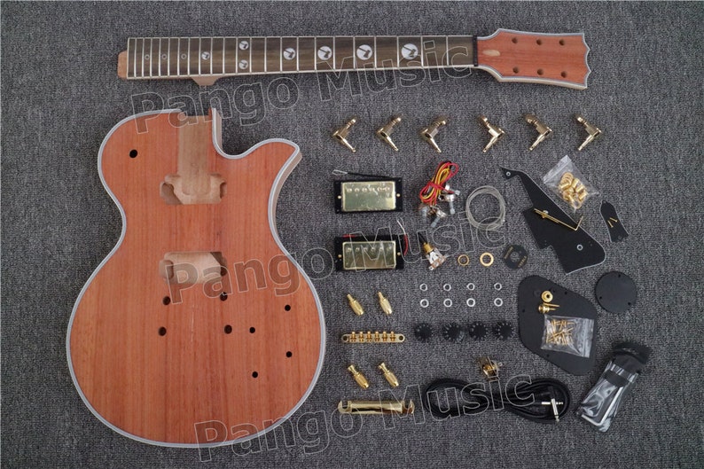 New Lp Design Diy Electric Guitar Kit Of Pango Music Factory Etsy New Lp Design Diy Electric Guitar Kit Of Pango Music Factory Etsy