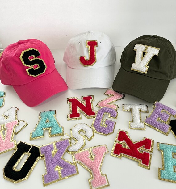 Simply Southern Varsity Keychain with Pink Initial - K