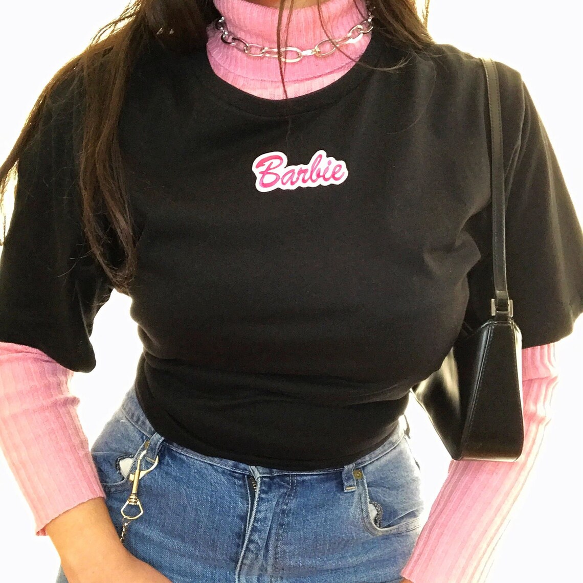 oversized barbie t shirt
