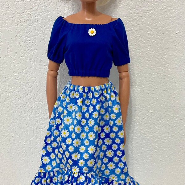 Tall Barbie 28” three piece outfit.
